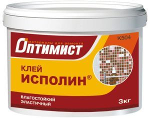 Клей "Исполин"влагостойкий для внутр/р "Оптимист" 3 кг