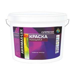 Краска моющаяся "Akrimax", 7 кг