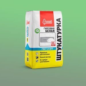 Штукатурка Оптимум гипс./цемент (белая) 30 кг.Старатели