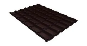 Металлочерепица классик Grand Line 0,5 PurPro Matt 275