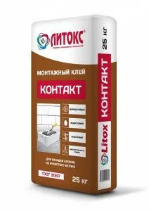 Смесь монтажная Литокс Контакт зима 25 кг (56)